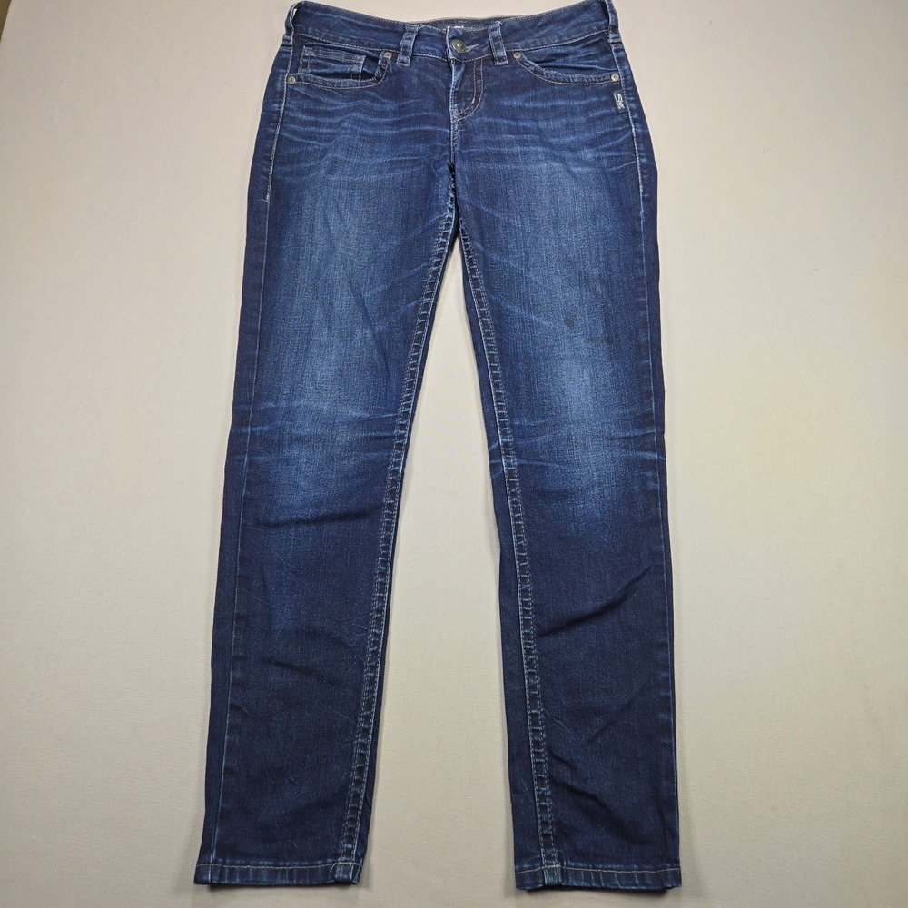 Silver Jeans Co Suki Mid Skinny Dark Wash Stretch Jeans Women's W29 L31